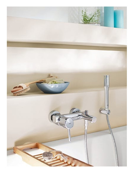 Grohe jaucējkrāns vannai ar dušu Concetto 32211001 - 3