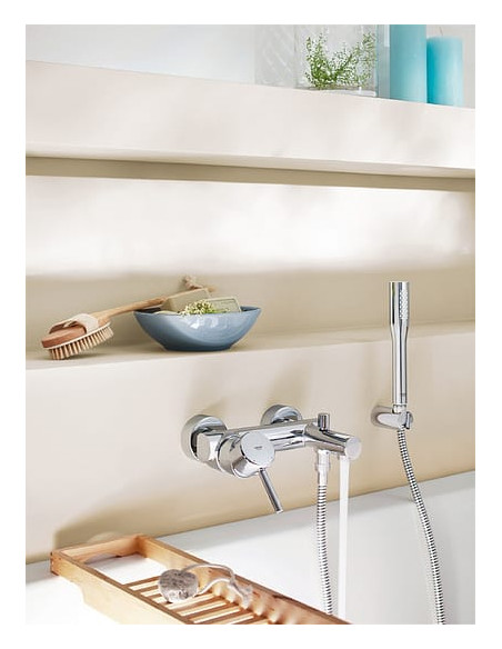 Grohe jaucējkrāns vannai ar dušu Concetto 32211001 - 4