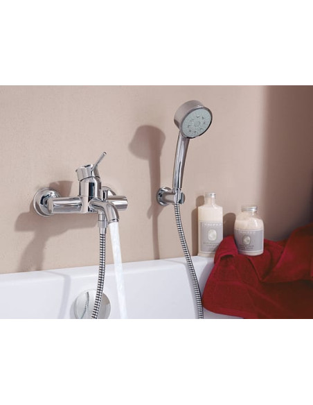 Grohe jaucējkrāns vannai ar dušu BauClassic 32865000 - 4 Grohe jaucējkrāns vannai ar dušu BauClassic 32865000 - 4