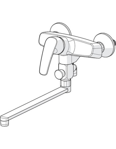 Oras universāls jaucējkrāns Safira 1073X