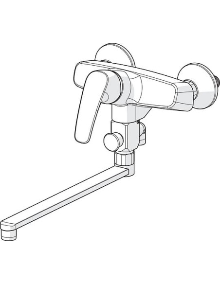 Oras universāls jaucējkrāns Safira 1073X