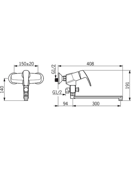 Oras universāls jaucējkrāns Safira 1073X