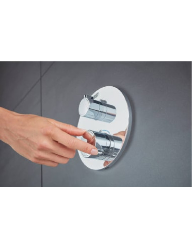Grohe termostata jaucējkrāns vannai ar dušu Grohtherm 24077000 - 4