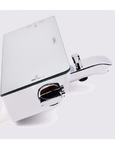 Hansgrohe termostata jaucējkrāns vannai ar dušu Ecostat Select 13141400