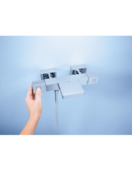 Grohe termostata jaucējkrāns vannai ar dušu Grohtherm Cube 34497000 - 6 Grohe termostata jaucējkrāns vannai ar dušu Grohtherm Cube 34497000 - 6