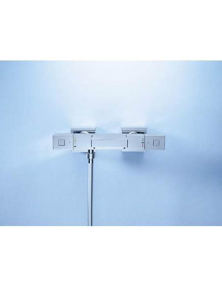 Grohe termostata jaucējkrāns vannai ar dušu Grohtherm Cube 34497000 - 7 Grohe termostata jaucējkrāns vannai ar dušu Grohtherm Cube 34497000 - 7