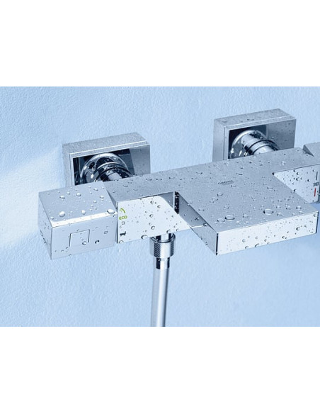 Grohe termostata jaucējkrāns vannai ar dušu Grohtherm Cube 34497000 - 8 Grohe termostata jaucējkrāns vannai ar dušu Grohtherm Cube 34497000 - 8