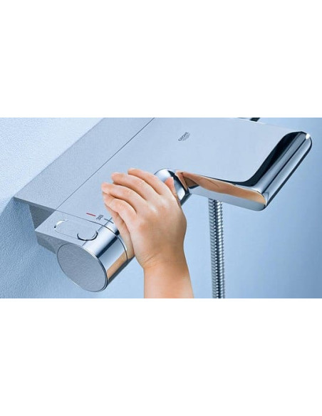 Grohe termostata jaucējkrāns vannai ar dušu Grohtherm 2000 New 34174001 - 10 Grohe termostata jaucējkrāns vannai ar dušu Grohtherm 2000 New 34174001 - 10