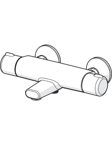 Oras termostata jaucējkrāns vannai ar dušu Nova...