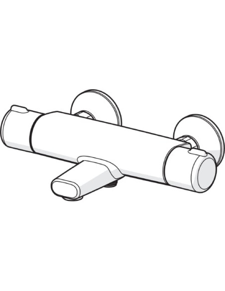 Oras termostata jaucējkrāns vannai ar dušu Nova 7462U