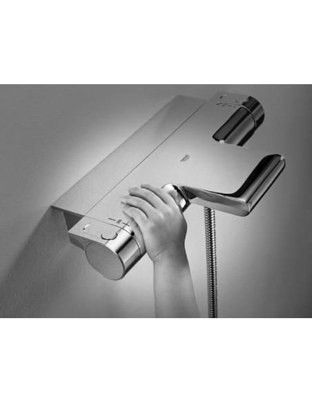 Grohe termostata jaucējkrāns vannai ar dušu Grohtherm 2000 New 34464001 - 9