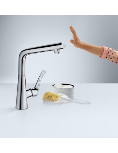 Hansgrohe virtuves jaucējkrāns Metris Select...