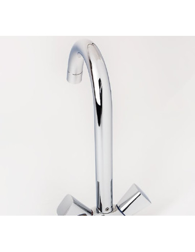 Logis 2-rokturu virtuves maisītājs, hroms