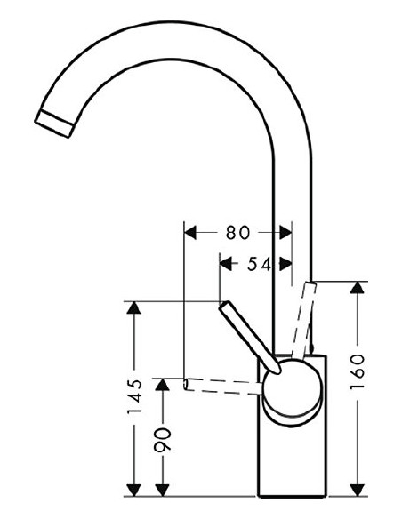 Hansgrohe virtuves jaucējkrāns Talis S2 Variarc 14870000