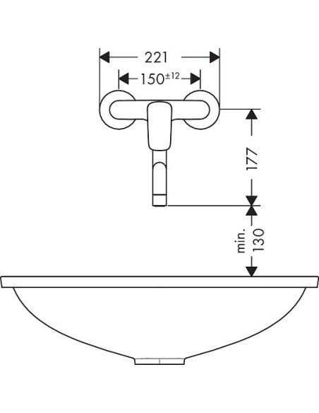 Hansgrohe virtuves jaucējkrāns Logis 71836000