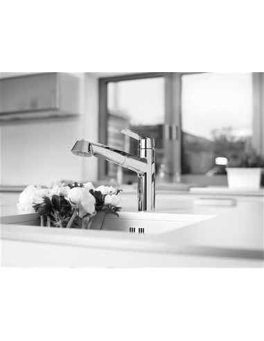 Grohe virtuves jaucējkrāns Eurodisc Cosmopolitan 32257002 - 5