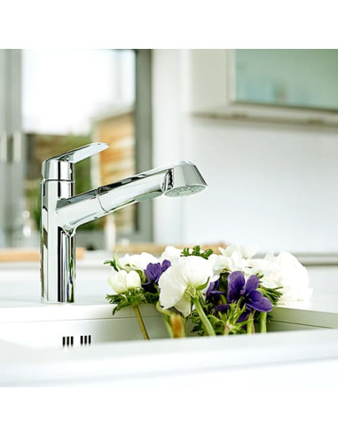 Grohe virtuves jaucējkrāns Eurodisc Cosmopolitan 32257002 - 8