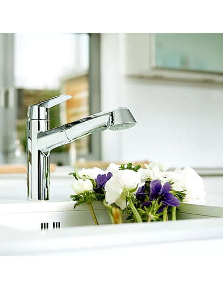 Grohe virtuves jaucējkrāns Eurodisc Cosmopolitan 32257002 - 8 Grohe virtuves jaucējkrāns Eurodisc Cosmopolitan 32257002 - 8