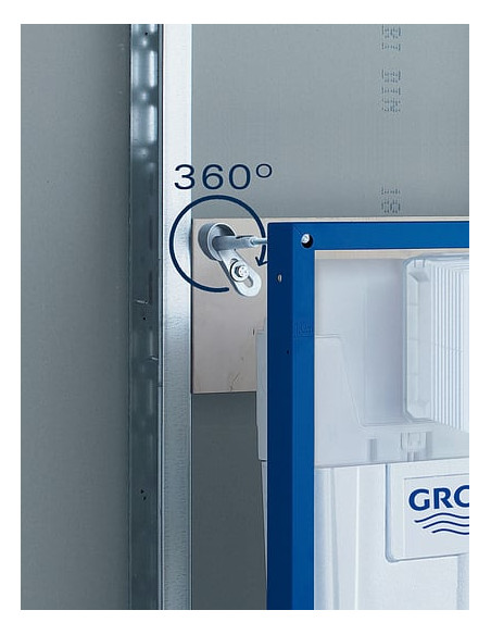 Grohe iebūvējams wc poda rāmis Rapid SL 38526000 - 14 Grohe iebūvējams wc poda rāmis Rapid SL 38526000 - 14