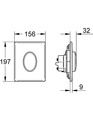 Grohe poda skalošanas poga Skate Air 38564SH0 - 4