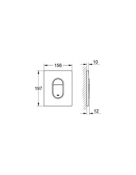 Grohe poda skalošanas poga Arena Cosmopolitan 38844SH0 - 5 Grohe poda skalošanas poga Arena Cosmopolitan 38844SH0 - 5
