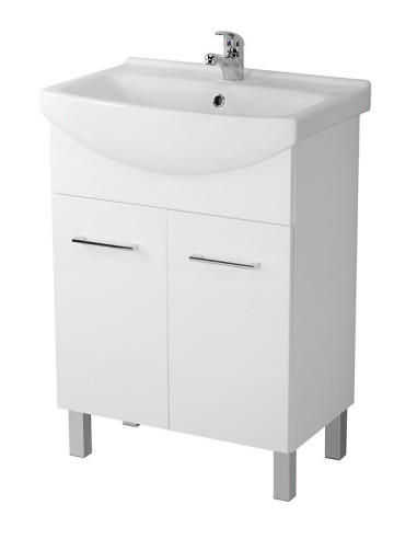 Cersanit skapītis Olivia 60cm balts, FZZW1001990488 - 4