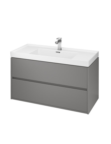 CREA 100 izlietnes skapītis grey matt, Cersanit - 4