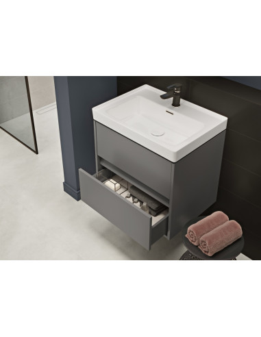 CREA 100 izlietnes skapītis grey matt, Cersanit - 7