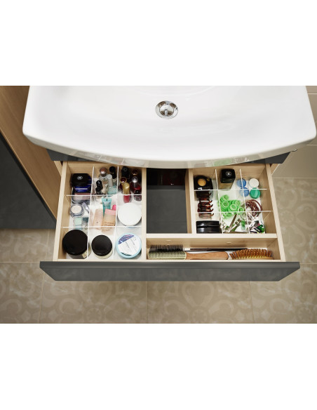 Cersanit skapītis izlietnei Smart 80, pelēks - 5 Cersanit skapītis izlietnei Smart 80, pelēks - 5