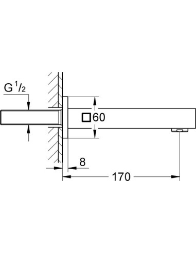 Grohe izteka Universal Cube 13303000 - 3