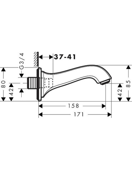 Hansgrohe izteka Metropol Classic 13425000