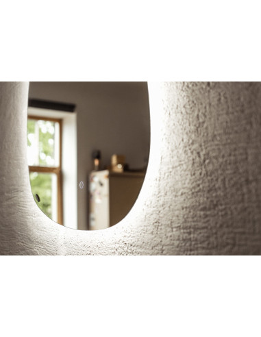 NAIRA Spogulis ar fona LED apgaismojumu pa...