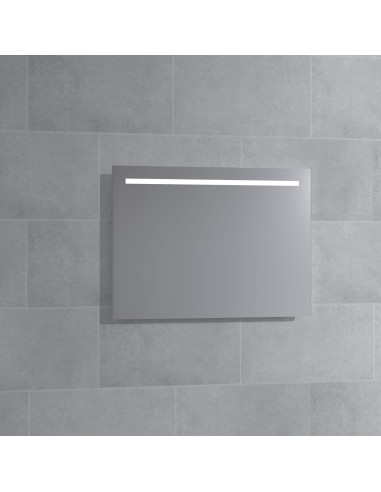 NORA Spogulis ar frontālu LED apgaismojumu.