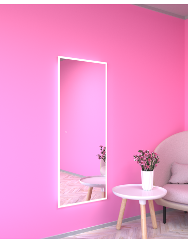 KEN Spogulis ar frontālu un fona LED apgaismojumu