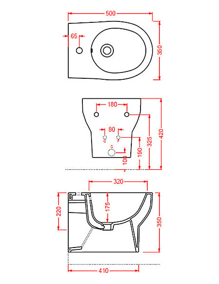 ArtCeram piekaramais bidē Smarty 2.0 SMB001 - 4 ArtCeram piekaramais bidē Smarty 2.0 SMB001 - 4