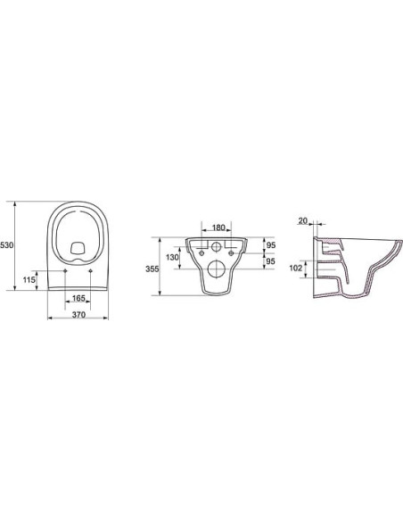 Cersanit pie sienas piekaramais pods City New clean on - 8 Cersanit pie sienas piekaramais pods City New clean on - 8