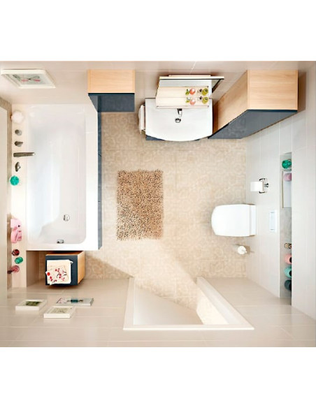 Cersanit akrila vanna Smart 170 R - 13 Cersanit akrila vanna Smart 170 R - 13