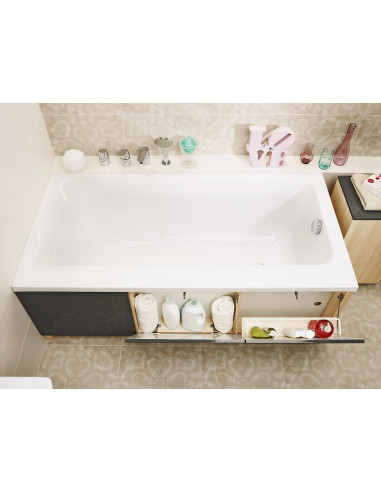 Cersanit vannas panelis Smart pelēks, 170cm - 3