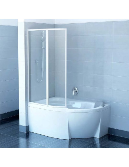 Ravak vannas aizkars VSK2 Rosa 150 - 3 Ravak vannas aizkars VSK2 Rosa 150 - 3