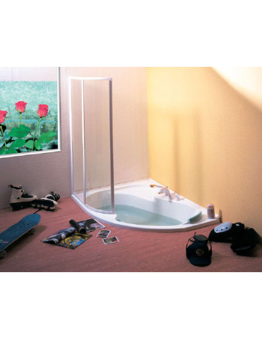 Ravak vannas aizkars VSK2 Rosa 150 - 4