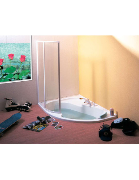 Ravak vannas aizkars VSK2 Rosa 150 - 4 Ravak vannas aizkars VSK2 Rosa 150 - 4