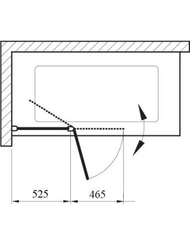 Ravak vannas aizkars CVS2-100 - 5