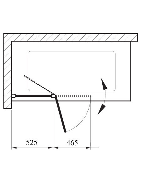 Ravak vannas aizkars CVS2-100 - 5
