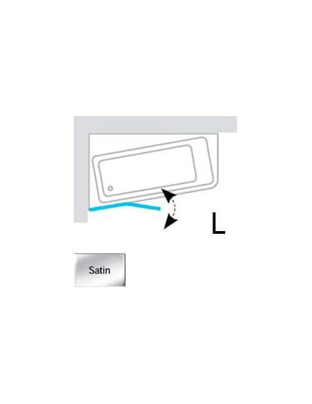 Ravak vannas aizkars 10° 10CVS2 7QLA0U03Z1 - 7 Ravak vannas aizkars 10° 10CVS2 7QLA0U03Z1 - 7