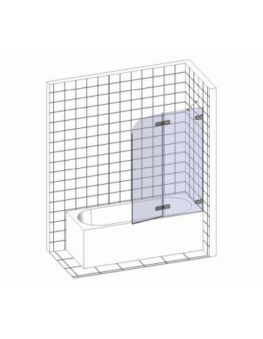Ravak vannas aizkars 10° 10CVS2 7QRA0103Z1 - 6