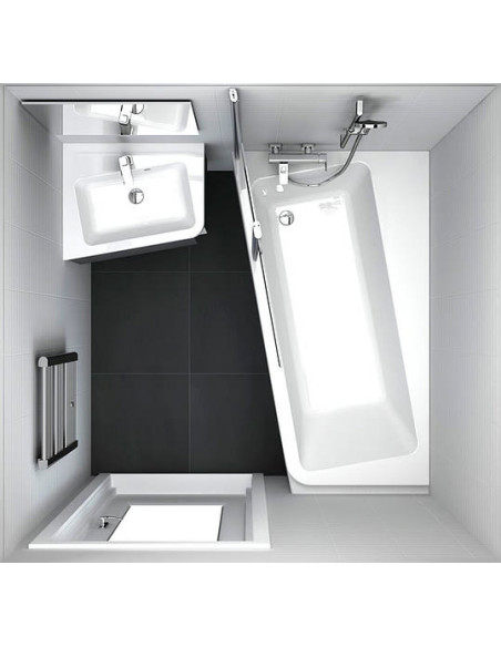 Ravak vannas aizkars 10° 10CVS2 7QLA0103Z1 - 3 Ravak vannas aizkars 10° 10CVS2 7QLA0103Z1 - 3