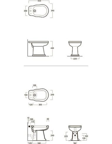 Simas gridas bidē Londra LO923