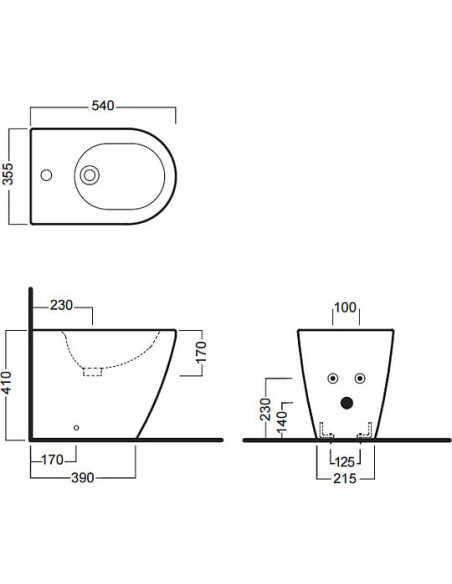Hatria gridas bidē Fusion