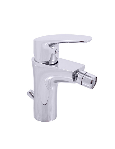 Bidet lever mixer AMUR - Barva chrom - plastová výpusť,Rozměr 3/8''