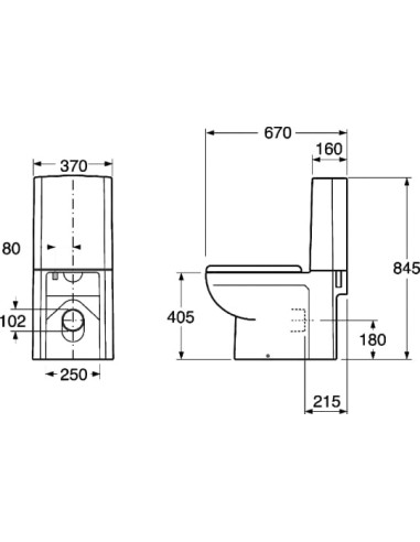 Gustavsberg tualetes pods ARTic 4310